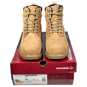 Wolverine Floorhand Women's 10M Insulated Steel-Toe 6" Brown Work Boots W221024